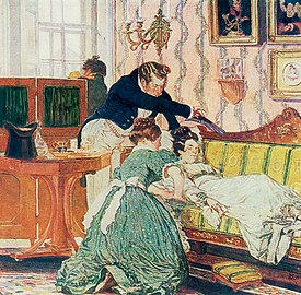 Иллюстрация  Д.Н. Кардовского, 1912г.